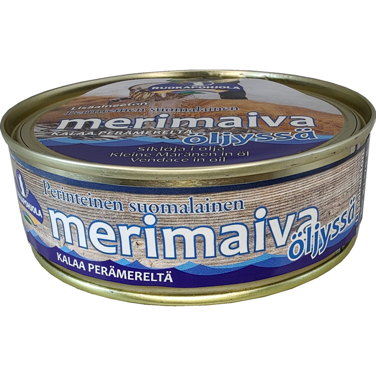 Merimaiva öljyssä 210/170g
