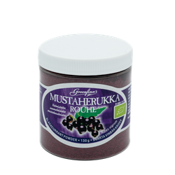 Mustaherukkarouhe 130g/250ml Luomu