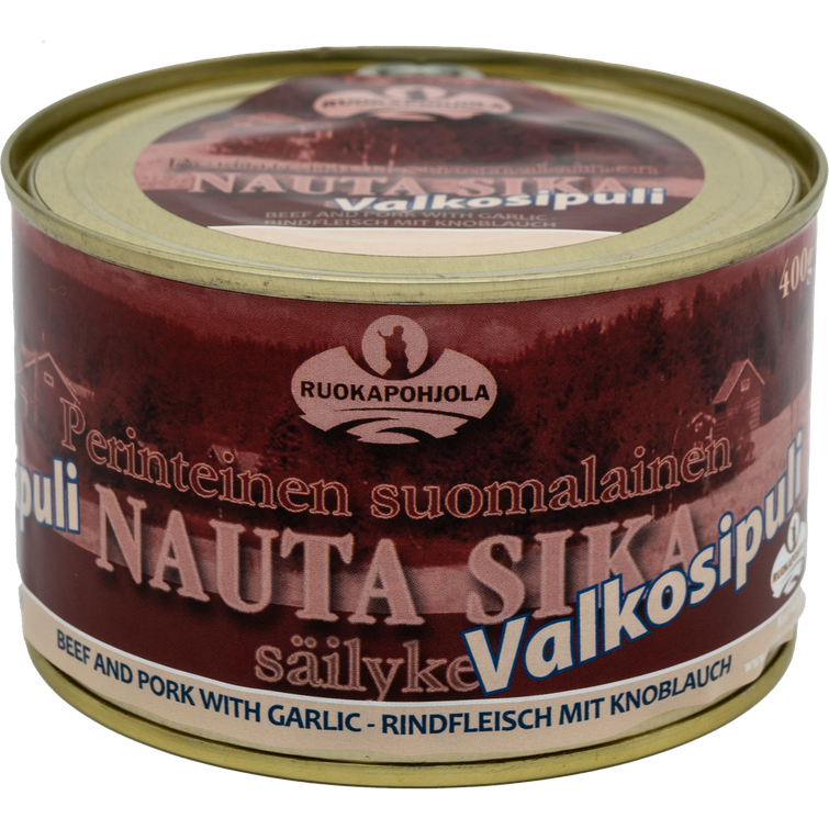 Nautasika-valkosipuli 400g