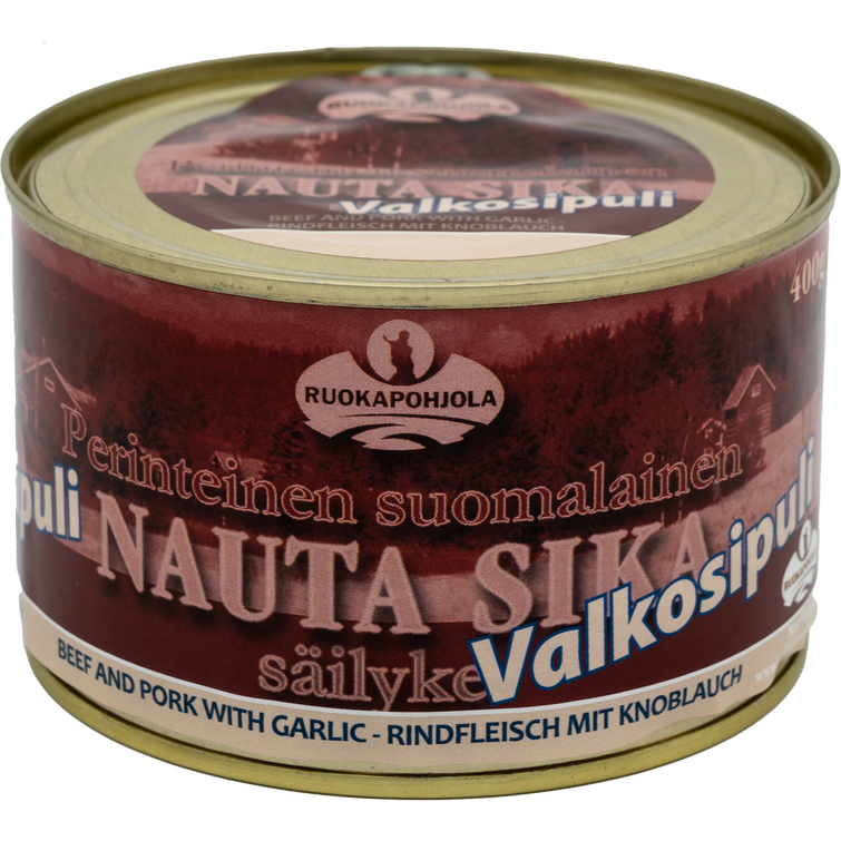 Nautasika-valkosipuli 400g