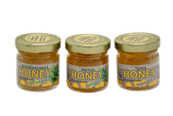 3x50g makuhunajavalmiste. Metsä: Kataja, Terva, Kuusenkerkkä