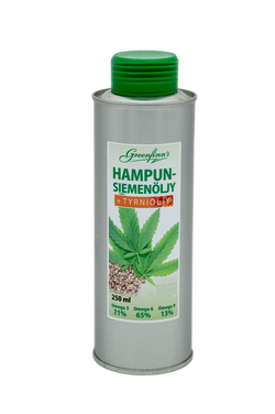 Hampunsiemen-Tyrniöljy 250ml
