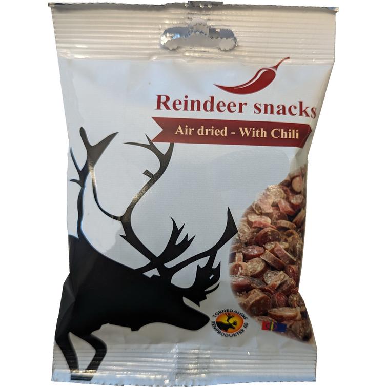 Poro Snacks-Chili 30g -poron kuivaliha