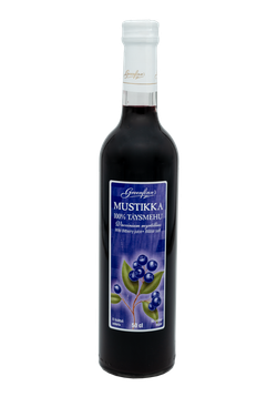 Mustikka 100% t&auml;ysmehu 0,5L