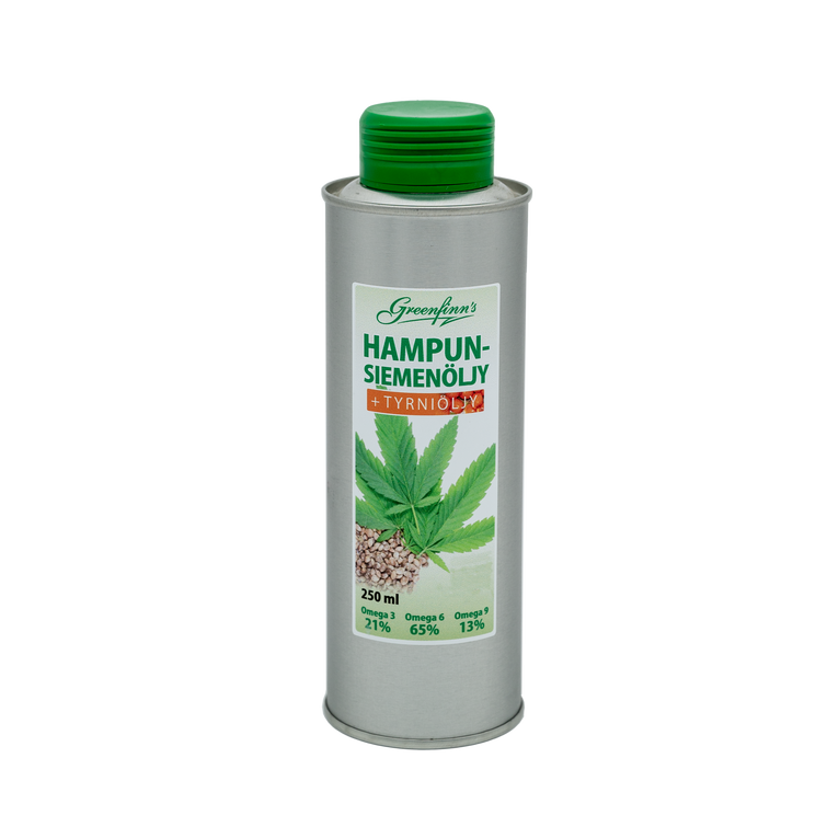 Hampunsiemen-Tyrniöljy 250ml