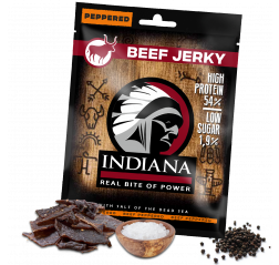 Beef Jerky PEPPERED 25g-thumbnail