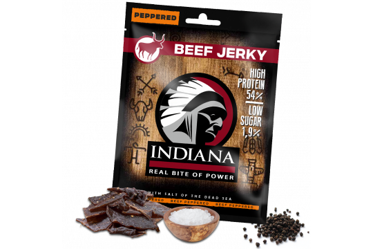Beef Jerky PEPPERED 25g